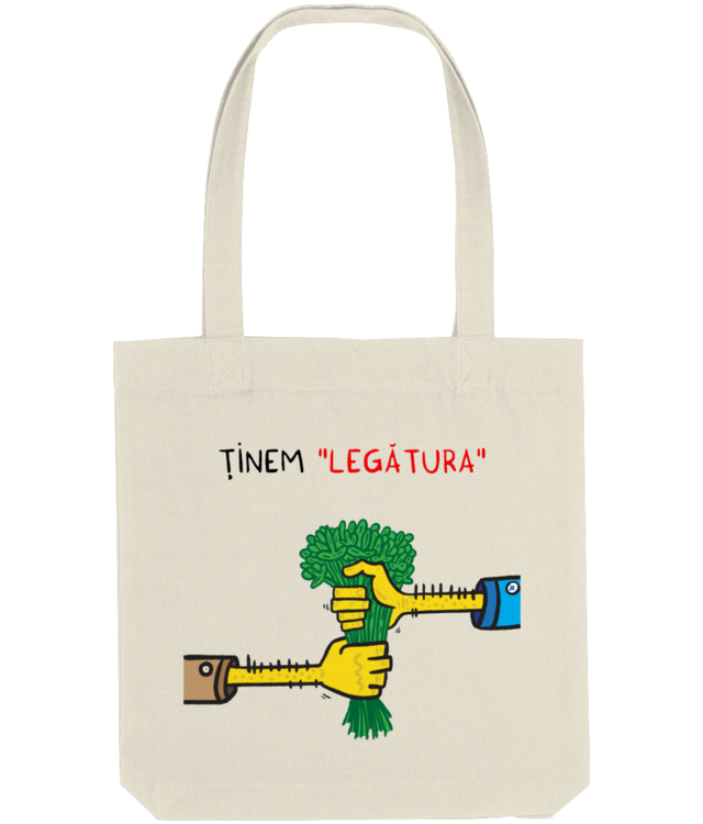 Ținem legătura Tote Bag