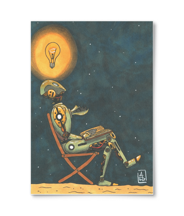 Mending Light | William Turner | A4 Portrait
