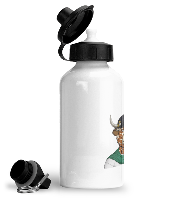 CowCow #259 Bidon Sport Din Aluminiu Cu Carabina