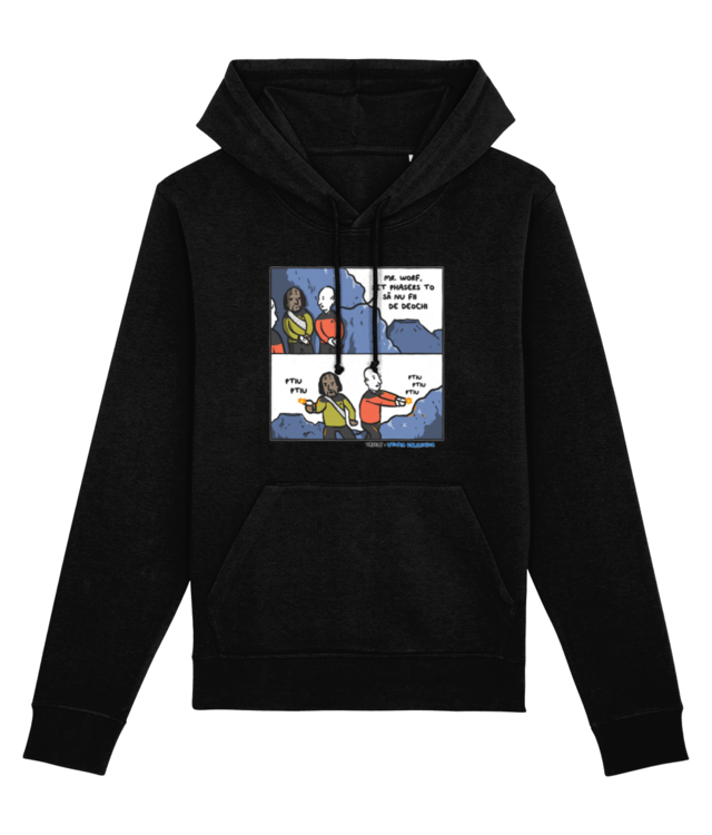 Phasers To Ptiu Ptiu Hanorac Unisex Essential | Drummer 2.0