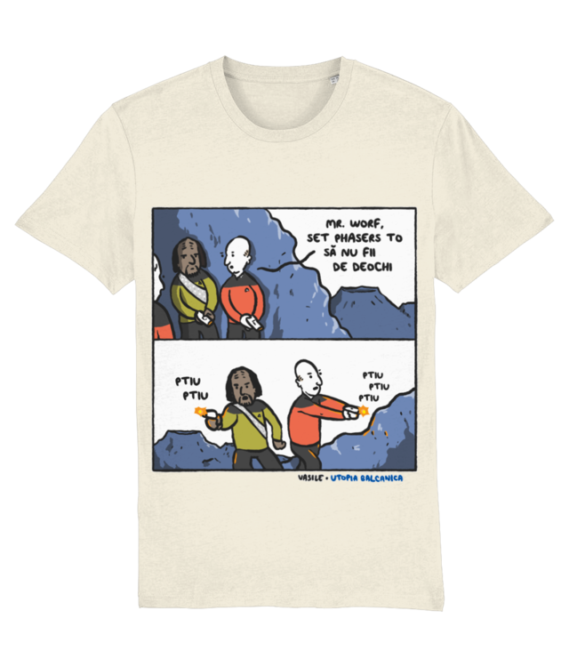 Phasers To Ptiu Ptiu - Tricou Unisex