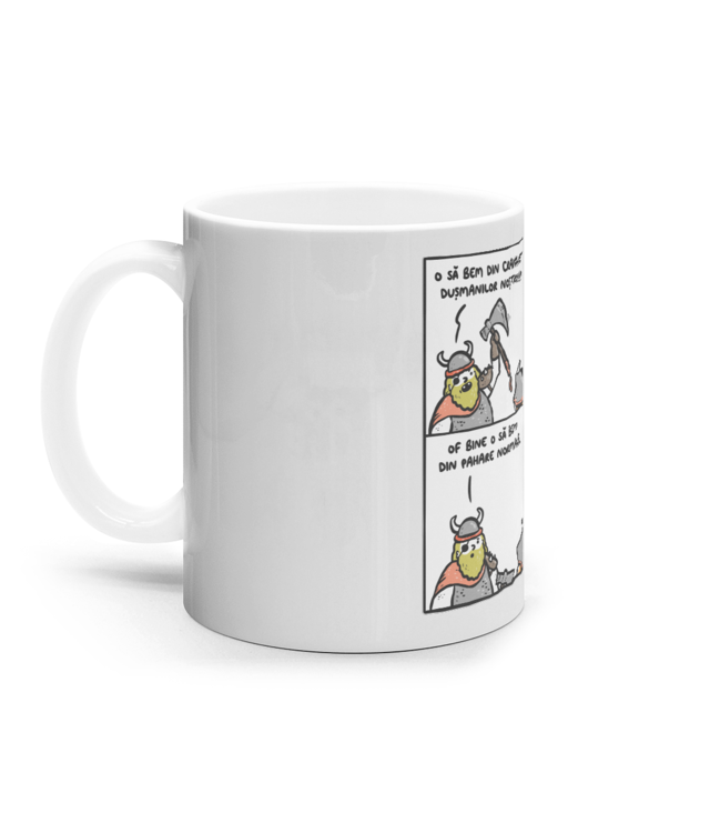 Bjorn Vine Cu Copiii - Cană Albă