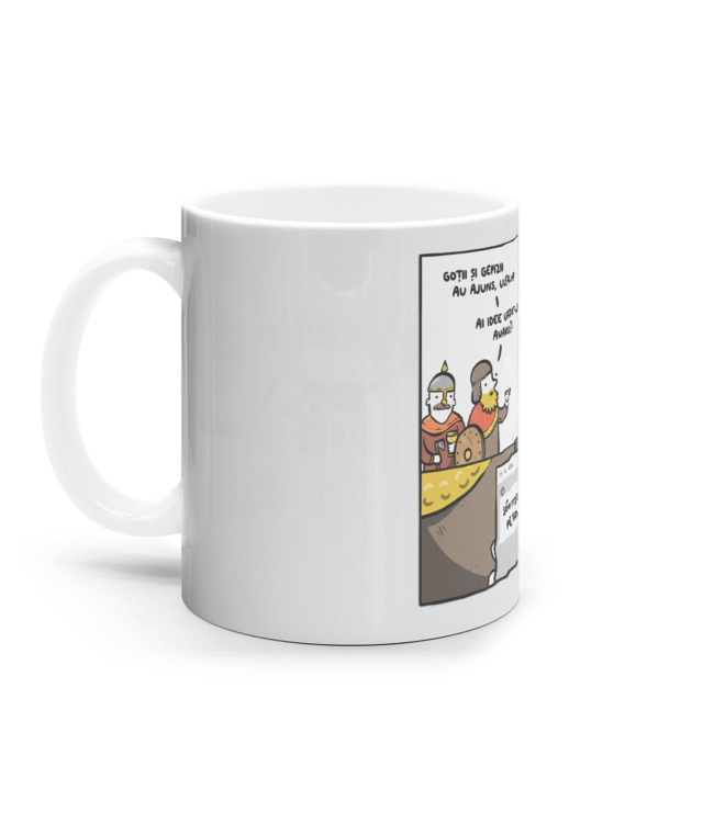 Ân Faţă Pe Noi Ânşine Cana Ceramica Alba