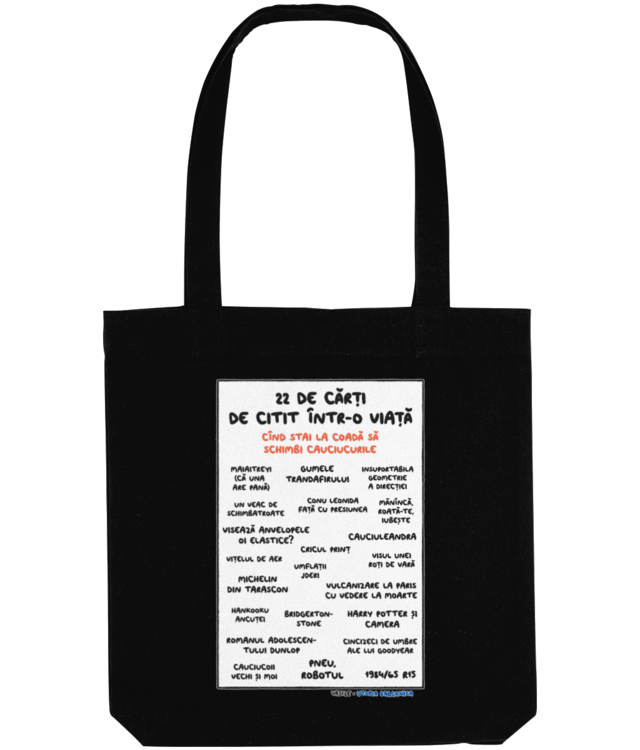 Cărţi La Coadă La Cauciucuri - Sacoşă