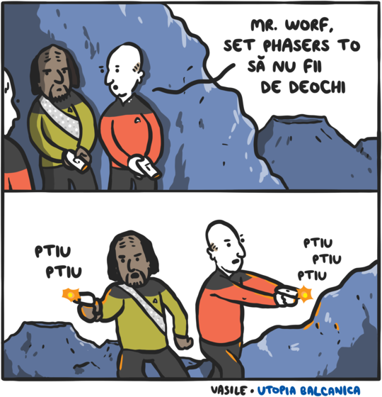 Phasers To Ptiu Ptiu