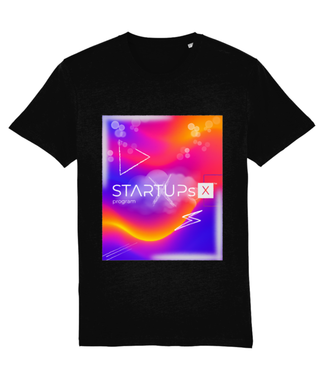 Tricou merch InnovX StartupsX 