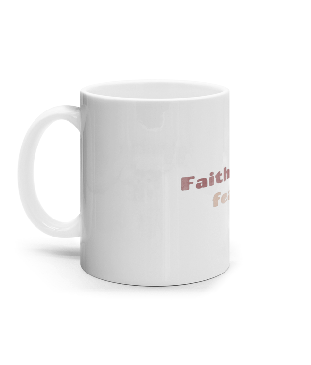 Faith over fear Cana Ceramica Alba