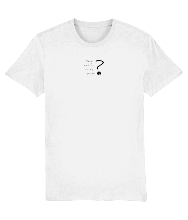 VDAY - Dacă n-ai fi, cui aș povesti? - Tricou Unisex - Iv cel Naiv