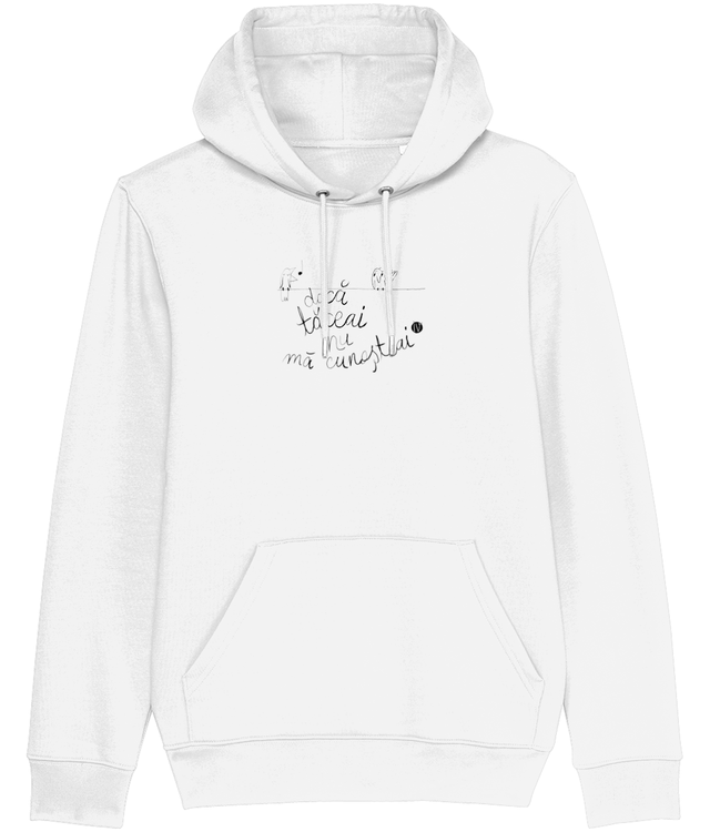 Dacă tăceai - Hanorac Unisex Premium - Iv cel Naiv