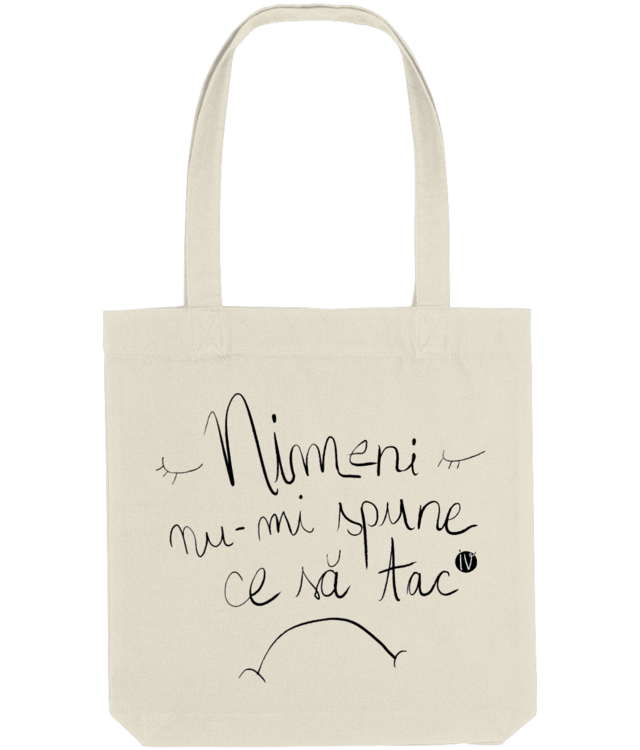 Ce să tac - Tote Bag - Iv cel Naiv