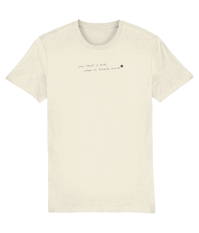 Cine iubește - Tricou Unisex - Iv cel Naiv