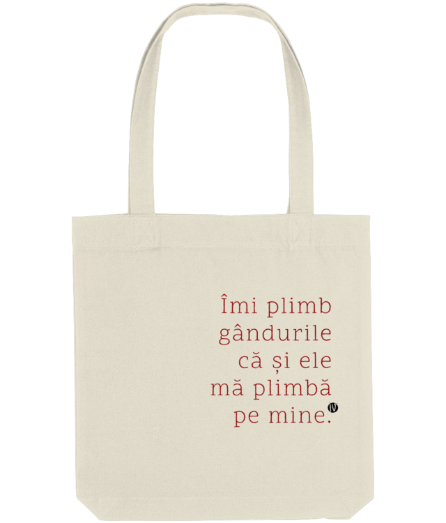 Îmi plimb gândurile - Tote Bag - Iv cel Naiv