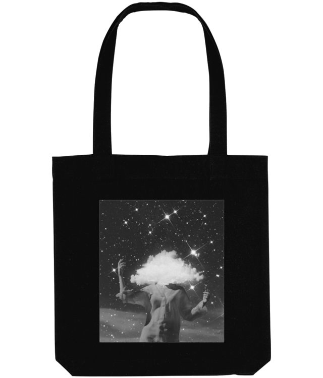 Cu capul in nori Sacoșă Țesută De Bumbac Organic | STAU760