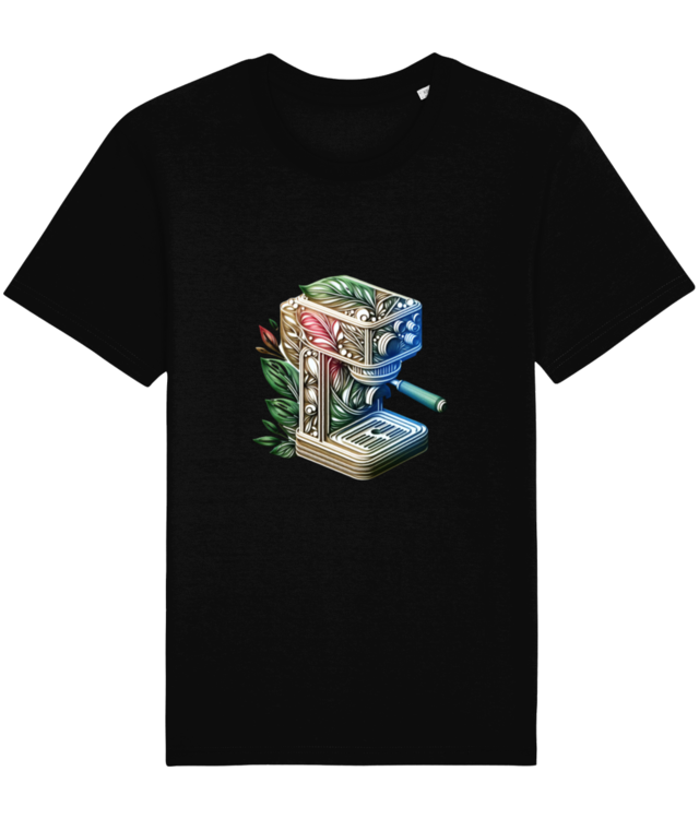 Botanical Coffee Machine Tricou Unisex de Bumbac Essential | Rocker