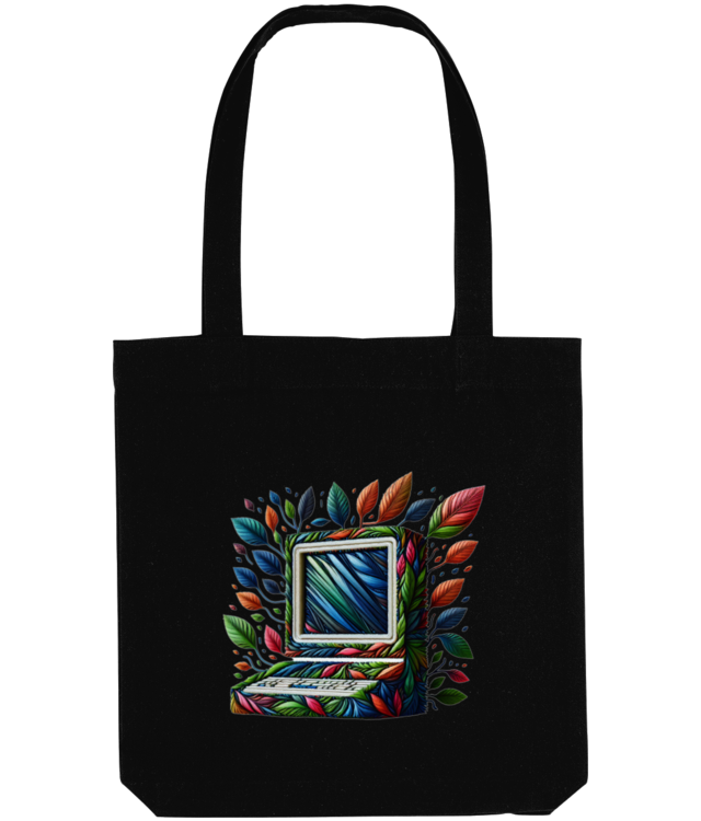 Botanical Laptop Sacoșă Țesută De Bumbac Organic | STAU760