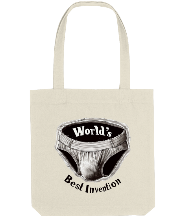 World`s Best Invention Sacoșă Țesută De Bumbac Organic | STAU760