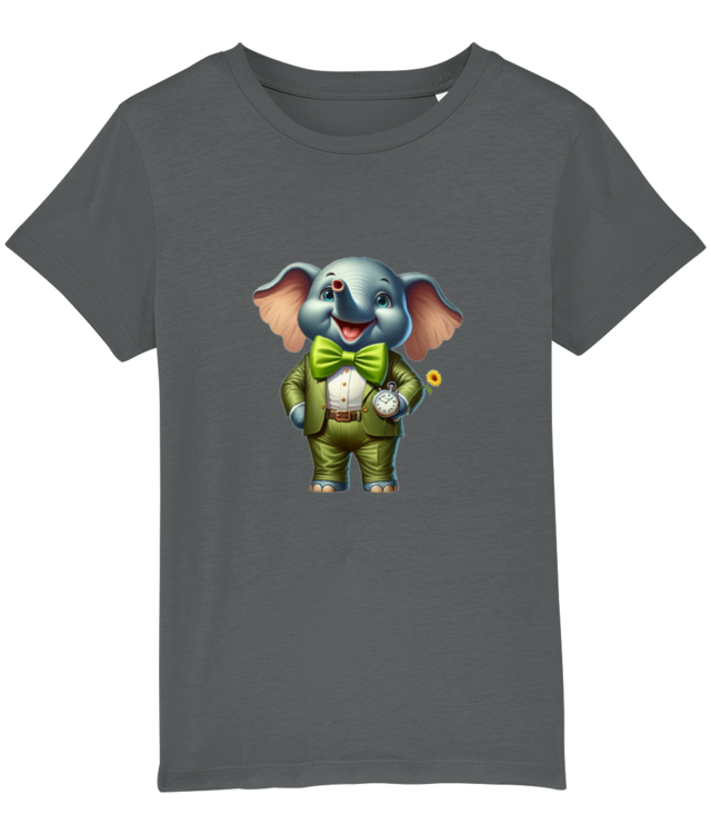 Happy Elephant Tricou De Bumbac Premium | Mini Creator 2.0