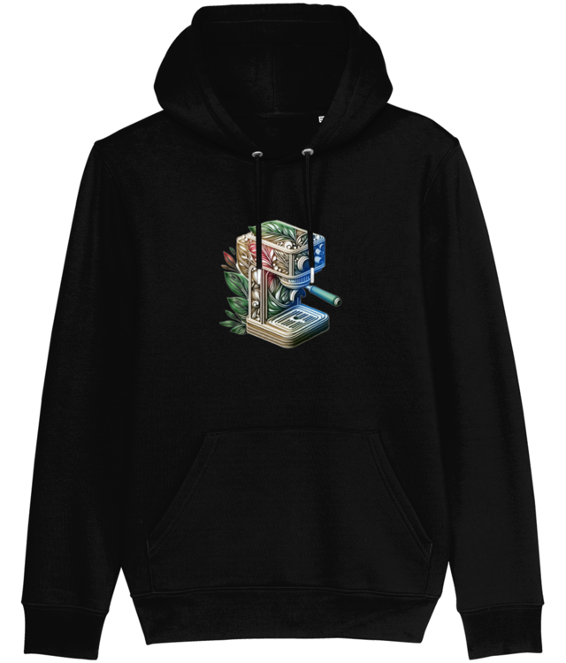 Botanical Coffee Machine Hanorac Unisex Premium | Cruiser 2.0