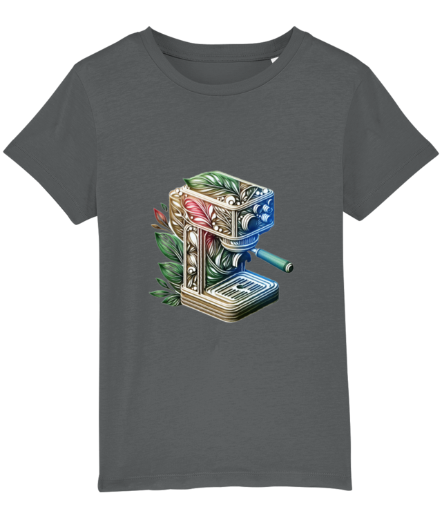 Botanical Coffee Machine Tricou De Bumbac Premium | Mini Creator 2.0