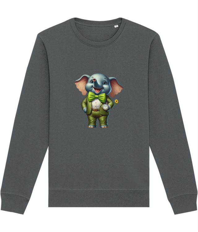 Happy Elephant Bluză Unisex Essential | Roller