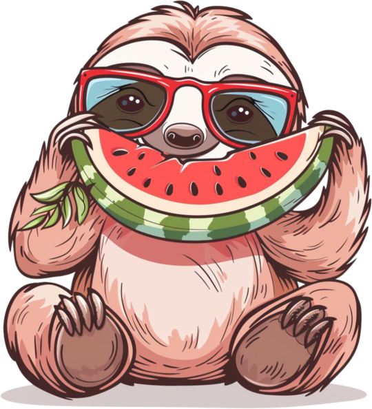 Summer Time Sloth