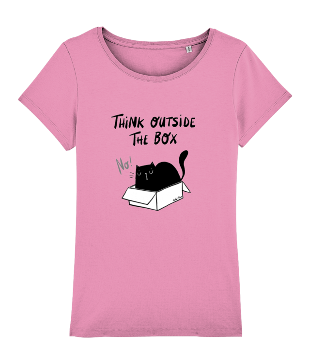 Think outside the box Tricou Femei De Bumbac Premium | Muser
