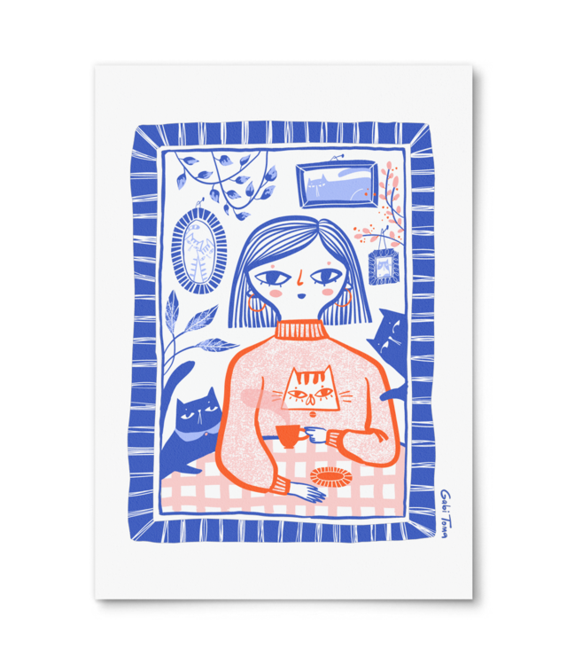 Catlady Photo Matt Fibre 200 | A4 Portrait