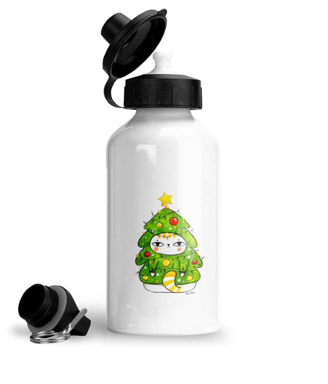 Pisica brad impodobit Bidon Sport Din Aluminiu Cu Carabina