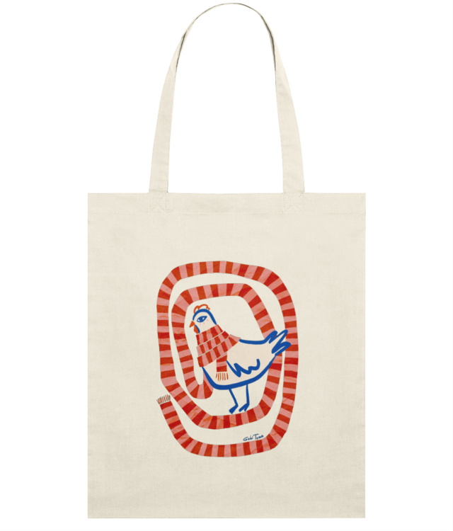 Gaina cu fular Light Tote Bag