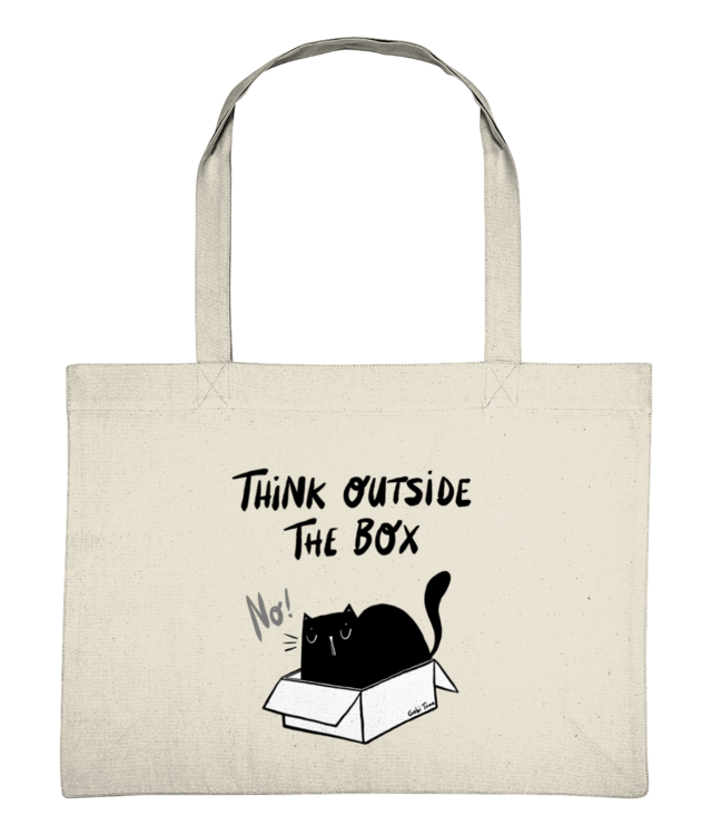 Think outside the box Sacoșă De Cumpărături | STAU762