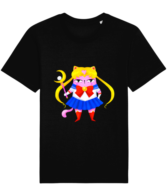 Sailor Miau Tricou Unisex de Bumbac Essential | Rocker