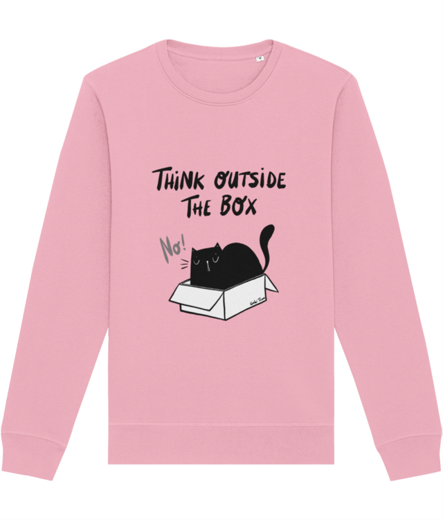 Think outside the box Bluză Unisex Essential | Roller