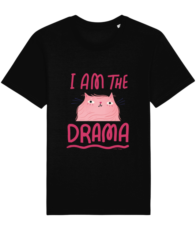 I am the drama Tricou Unisex de Bumbac Essential | Rocker
