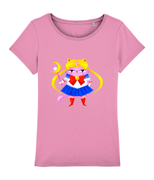 Sailor Miau Tricou Femei De Bumbac Premium | Muser