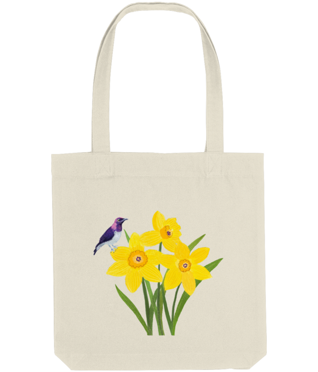 A Host of Golden Daffodils Sacoșă Țesută De Bumbac Organic | STAU760