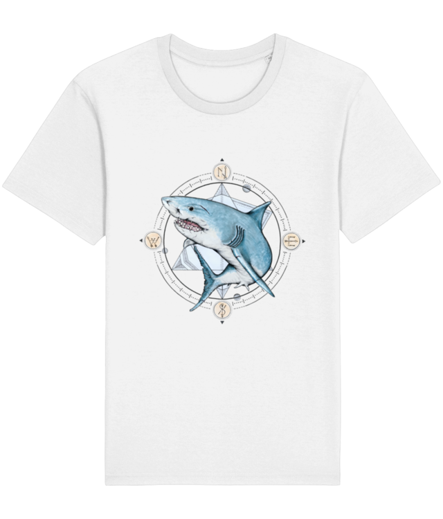 Shark Tricou Unisex de Bumbac Essential | Rocker