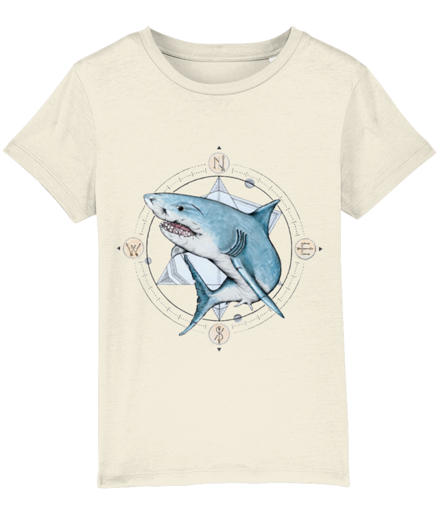 Shark Tricou De Bumbac Premium | Mini Creator 2.0