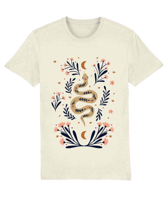 Sarpe si flori  Tricou Unisex De Bumbac Premium | Creator 2.0