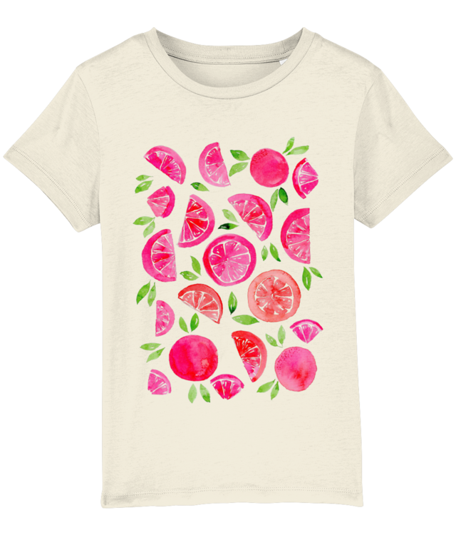 Watercolor grapefruit Tricou De Bumbac Premium | Mini Creator 2.0