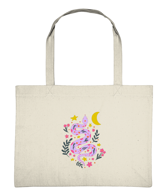 Sarpe violet Shopping Bag