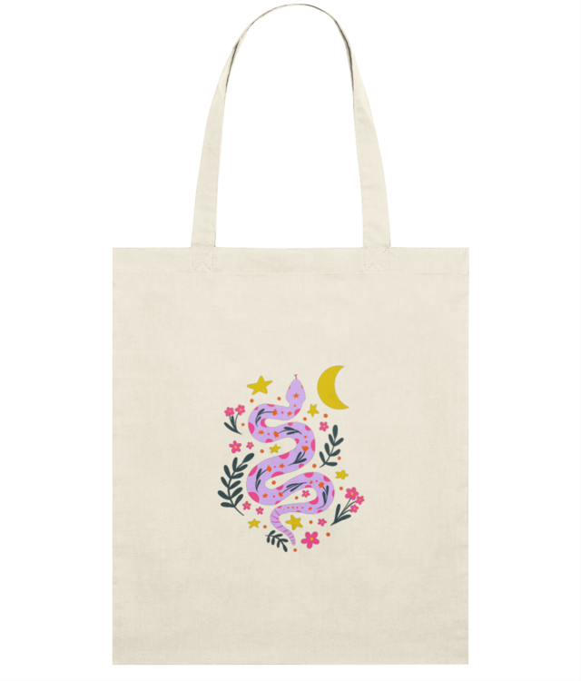 Sarpe violet Light Tote Bag