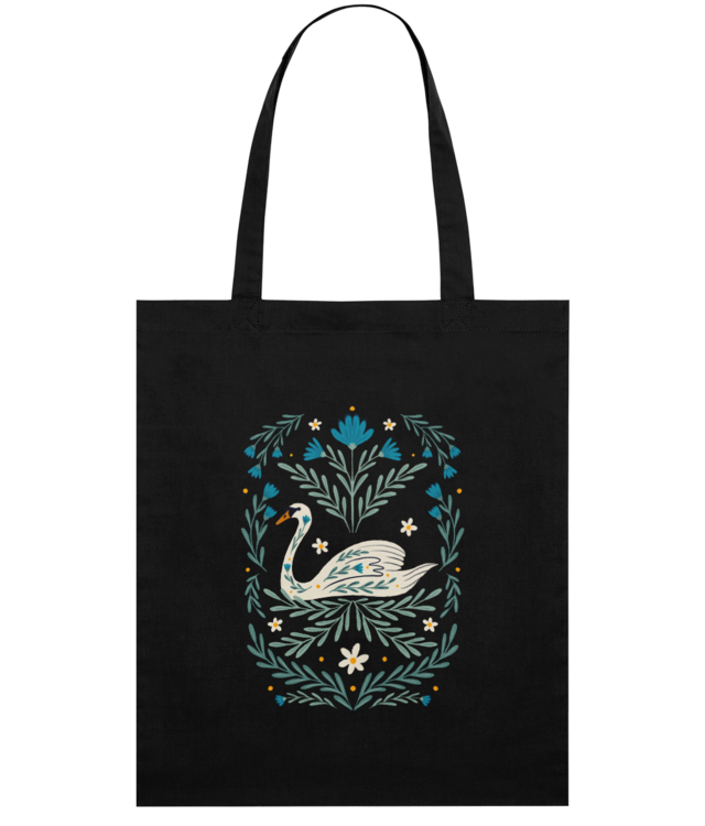 Lebada si flori Light Tote Bag