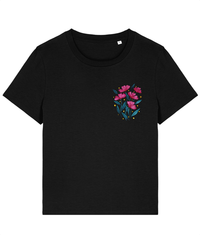 Buchet de flori in acuarela Tricou Femei De Bumbac Premium | Muser