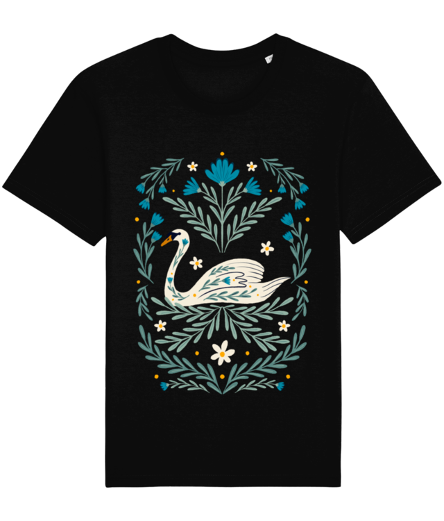 Lebada si flori Rocker