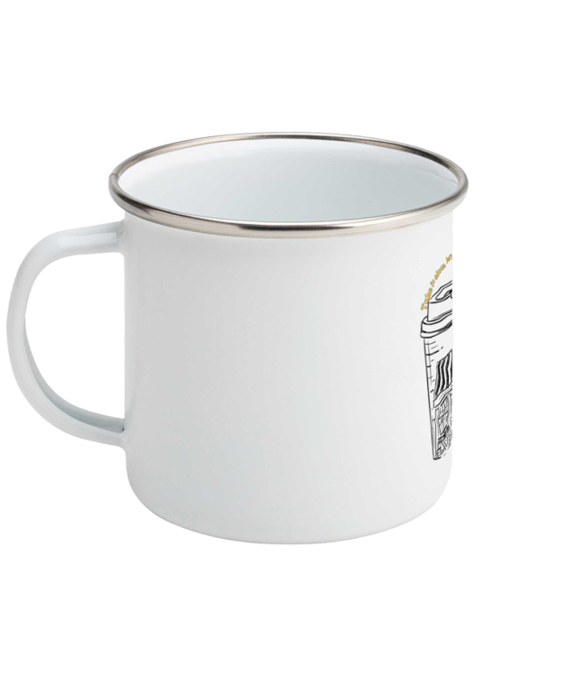 Slow| colecţia Cafea Cana Emailata