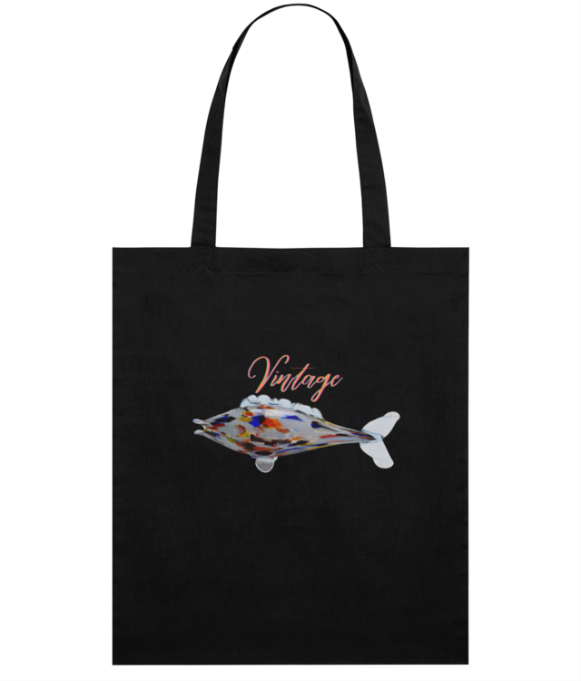 GRANDMA'S knick-knack| Vintage Collection Thin Woven Cotton Bag | STAU773