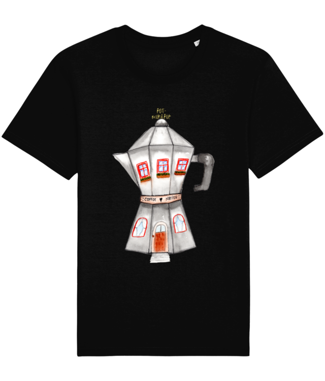 Nation| colecţia Cafea | Tricou unisex din bumbac 