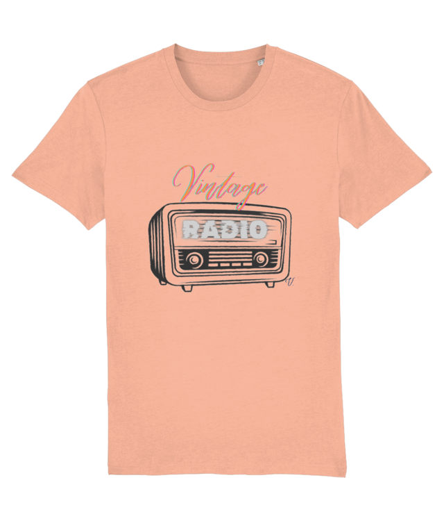 Radio | Tricou unisex din bumbac premium| colecţiaVintage