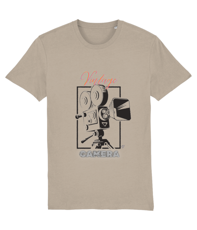 VIDEO CAMERA |  Vintage Collection | Premium Unisex Cotton T-shirt | Creator 2.0