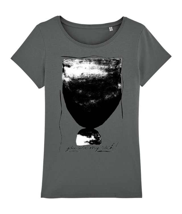 U ARE MY ROCK | Ink Collection| Premium Cotton Women's T-shirt | Muser